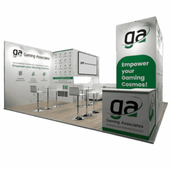 Gaming Associates Booth for Event