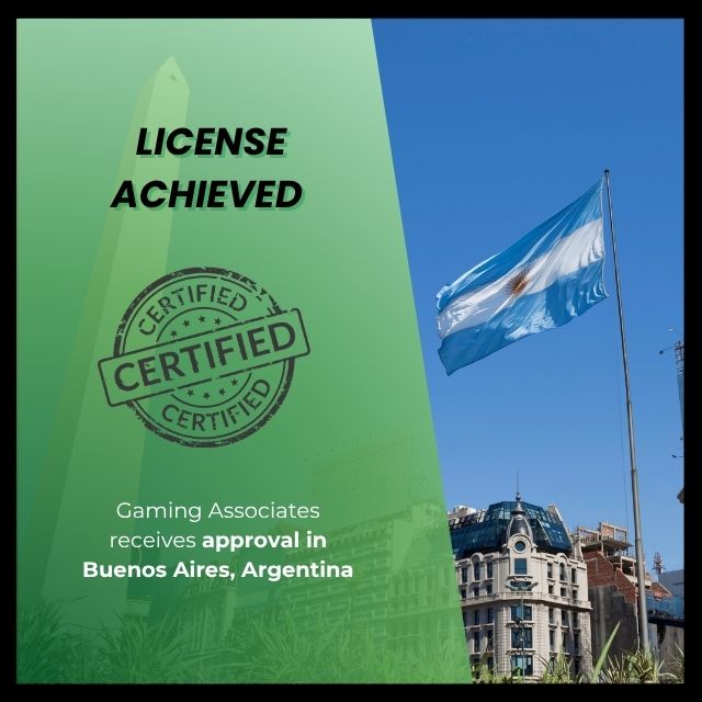 Gaming Associates receives approval in Buenos Aires, Argentina