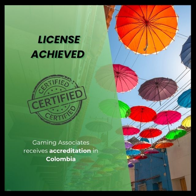 Gaming Associates receives accreditation in Colombia