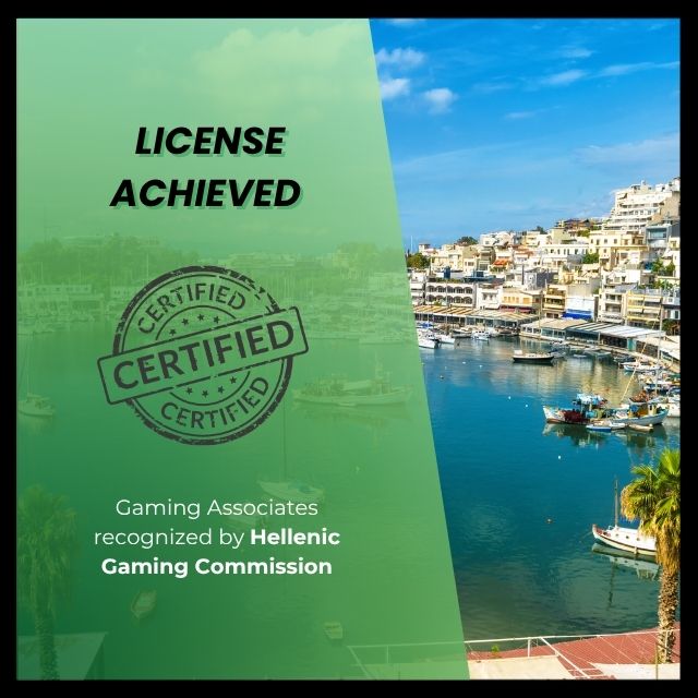 Gaming Associates recognized by Hellenic Gaming Commission