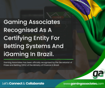 Gaming Associates Recognised As A Certifying Entity For Betting Systems And iGaming In Brazil - Get ISO-accredited game certification for regulatory compliance with Gaming Associates. We offer trusted testing and certification services for UKGC, MGA, and global gaming regulations.