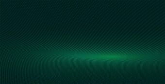round shape dotted abstract banner in dynamic flow motion design