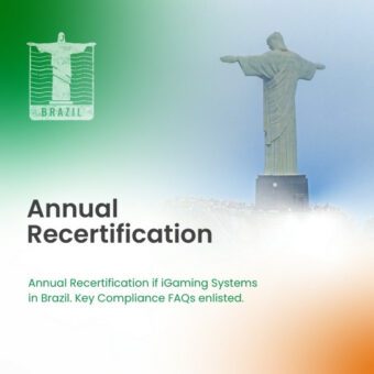 Annual Recertification of iGaming Systems in Brazil - FAQ Banner - Gaming Associates