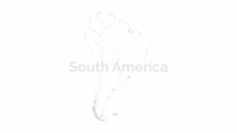 South America Map outline - Background images