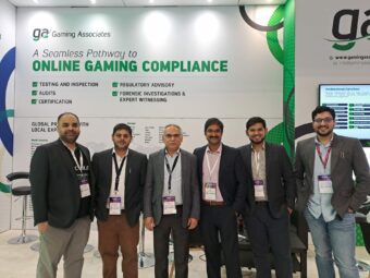 Gaming Associates's Team memebr at ICE Event 2023