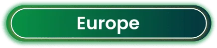 Green rounded button labeled "Europe," representing Gaming Associates’ gaming compliance, testing, and certification services across European jurisdictions.
