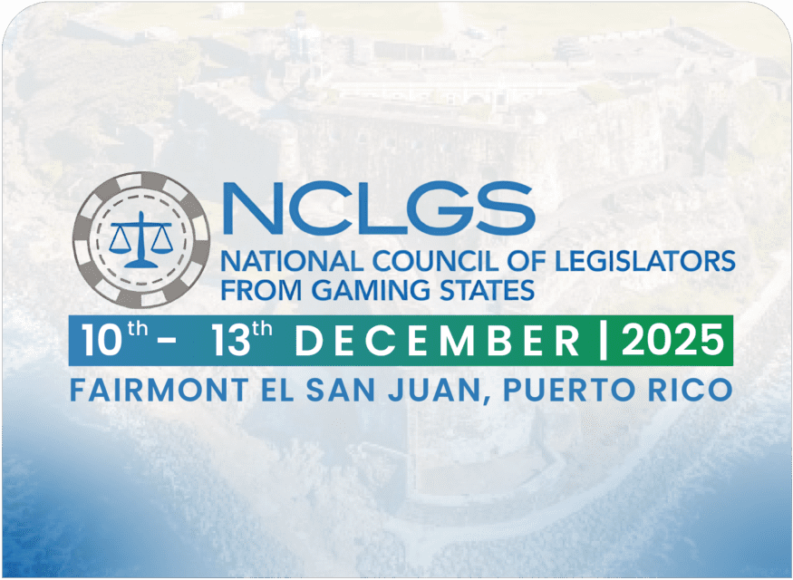 Gaming Associates is Sponsoring NCLGS 10 Dec 2025 - Thumbnail banner - Winter Meeting 2025, an essential forum where U.S. lawmakers, regulators, and industry leaders collaborate to advance responsible, transparent, and future-focused gaming policy.