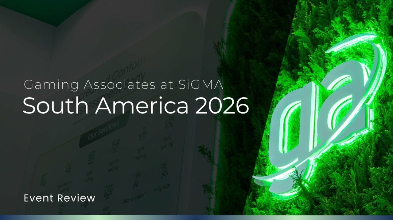 Gaming Associates team at SiGMA South America 2026 in São Paulo Brazil.
