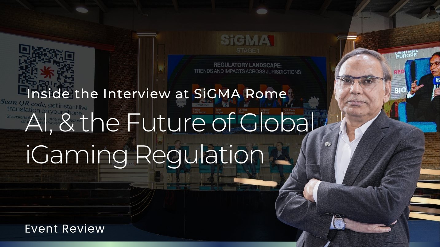 iGaming Compliance & AI: Dr. Aftab Rizvi on 2026 Standards | Sigma Event 2026