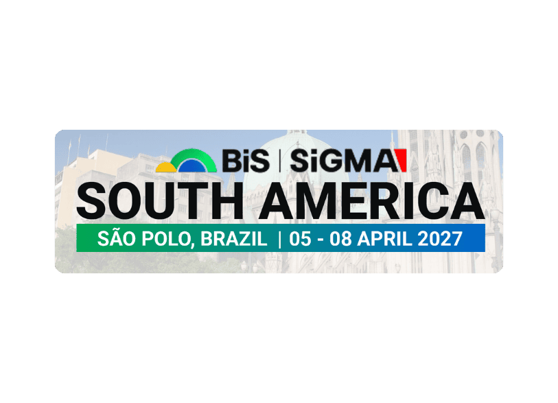 Gaming Associates booth at BiS SiGMA South America 2027, São Paulo